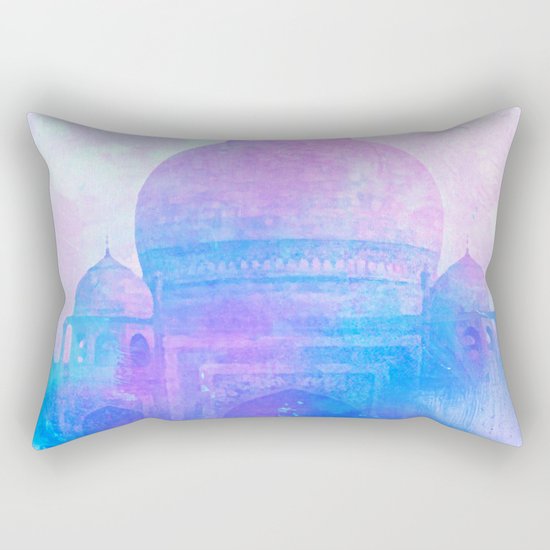 Taj Mahal Rectangular Pillow
