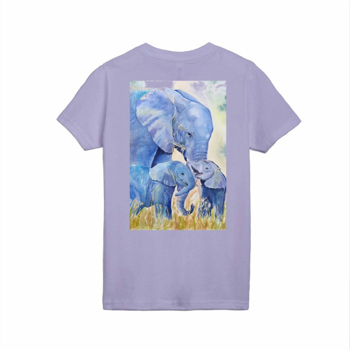 Olga- Elephants Kids T Shirt
