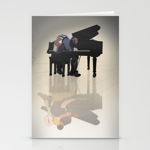 Piano Stationery Cards