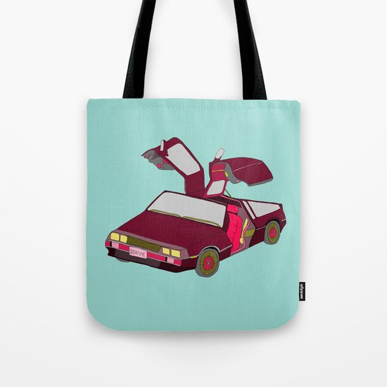 cool girls like flying cars Tote Bag