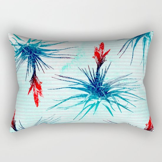 Tillandsia Flower Rectangular Pillow