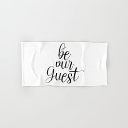 Be Our Guest Guest Room Decor Quote Printable Entrance Wall Art