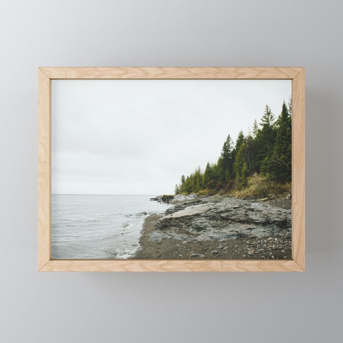 North Shore MN Framed Mini Art Print by sota clothing Society6