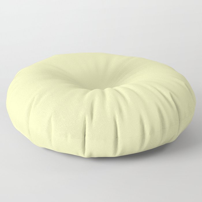 Lemon Blast Yellow Floor Pillow