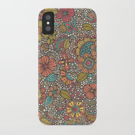 Doodles Garden iPhone Case