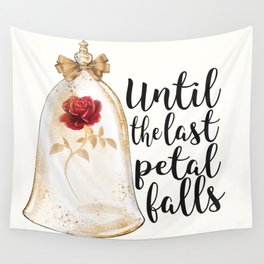 Until the last petal falls Wall Tapestry