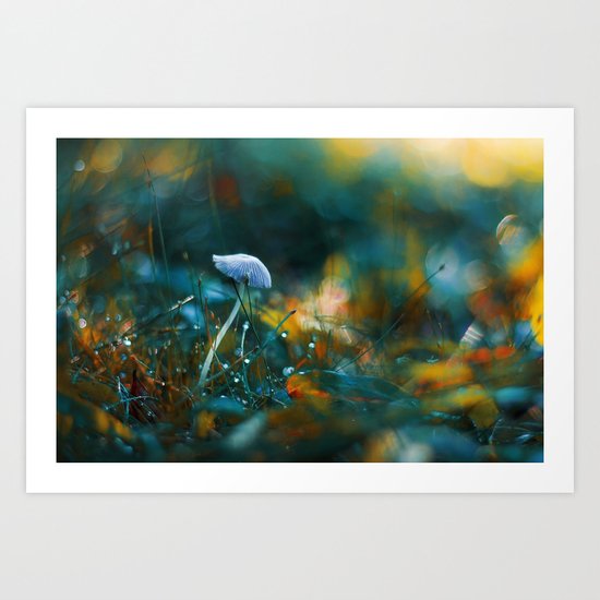 Falling to the Flames Art Print