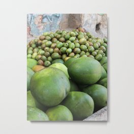 Tropical fruit cart in Cartagena | Colombia | Travel photography | Fine Art | Photo Print |  Metal Print | Streetfood, Oldtown, Car, Photo, Colombia, Transport, Street, Cartagena, City, Tropical 