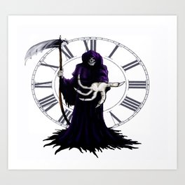 The Grim Reaper Art Print