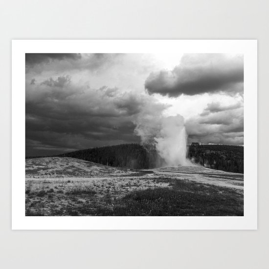 Old Faithful Art Print