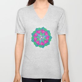 Love Bloom V Neck T Shirt