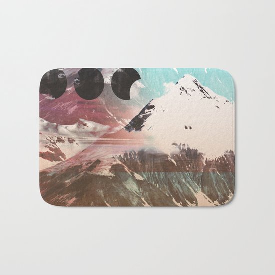 Mountainous Range Bath Mat