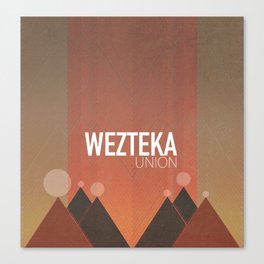 Wezteka Union Returns... Canvas Print