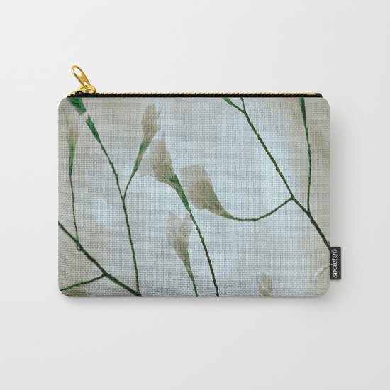 delicate flowers Carry-All Pouch