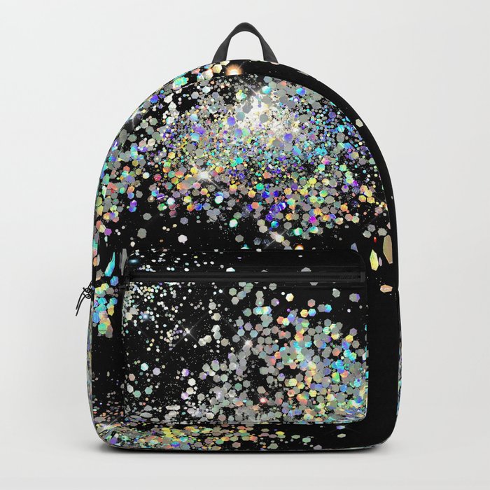 Black discount holographic backpack