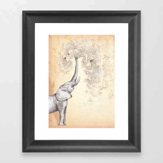 The Call Framed Art Print