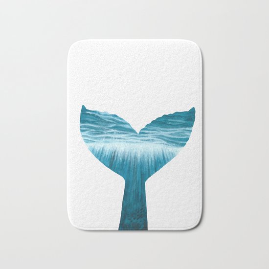 Mermaid tail Bath Mat