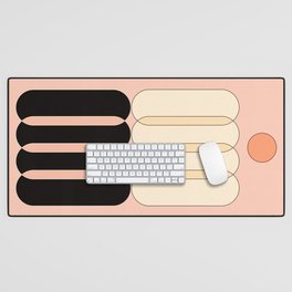 Abstraction_SUN_VISUAL_GRAPHIC_LOVE_POP_ART_0626A Desk Mat