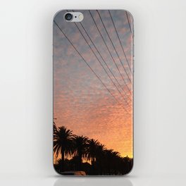 Perforated Clouds iPhone Skin