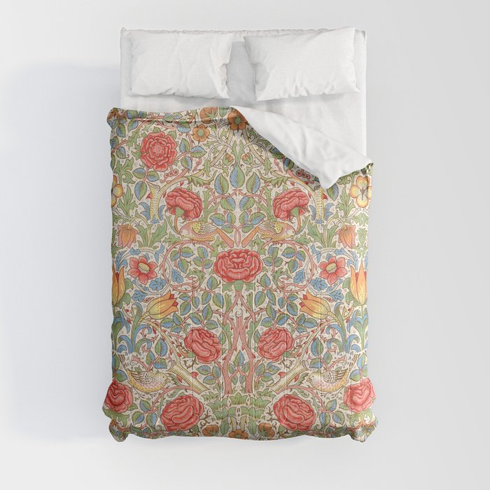 William Morris "Rose" Comforter