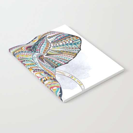 Colorful Ethnic Elephant Notebook