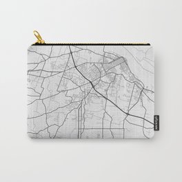 Paducah - Kentucky - US Gray Map Art Carry-All Pouch