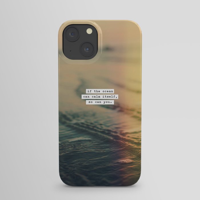 Calm Yourself iPhone Case