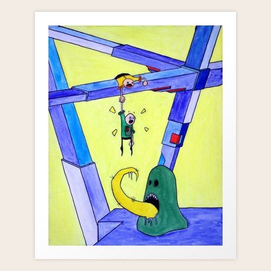 Hold Tight Art Print