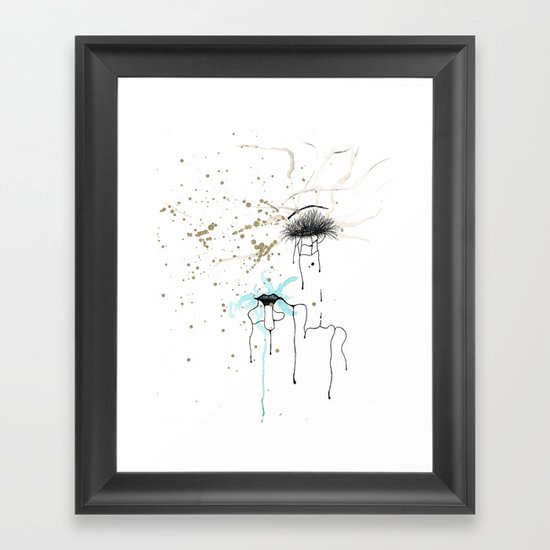 Keep Hustlin' Framed Art Print