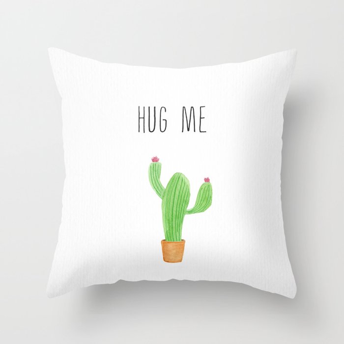 Hug me Throw Pillow