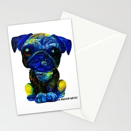 Pug Stationery Cards