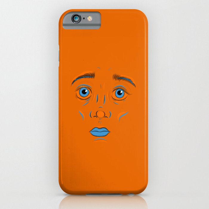 Orange Mask iPhone Case