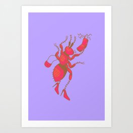 Business Ant Art Print