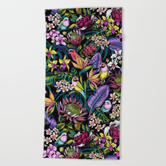 Stand Out! (midnight) Beach Towel