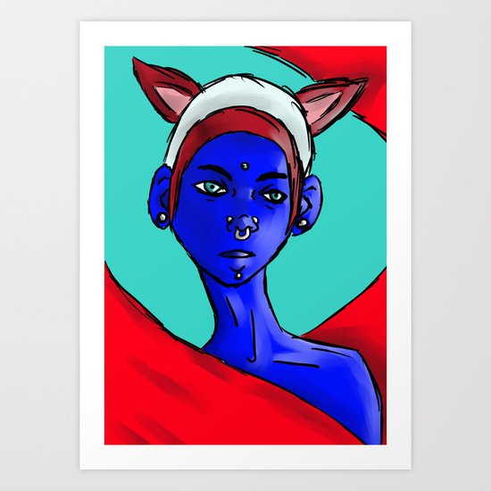 The Pet Art Print