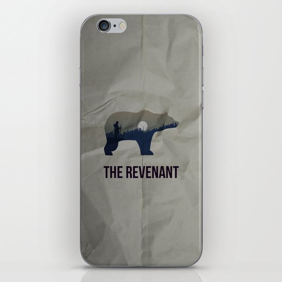 The Revenant Vector Portrait iPhone & iPod Skin