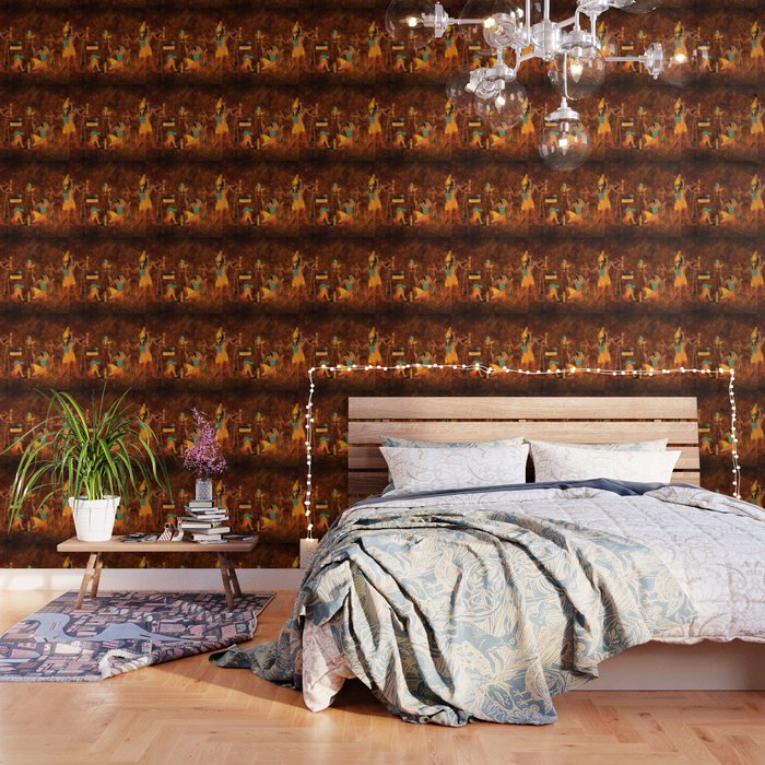 Ancient Egyptian Gods Wallpaper By Onlinegifts Society6