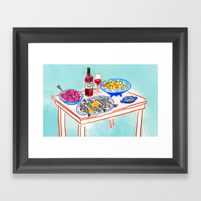 Perfect Night In  Framed Art Print