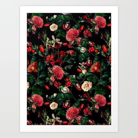 Botanical Garden VSF015 Art Print