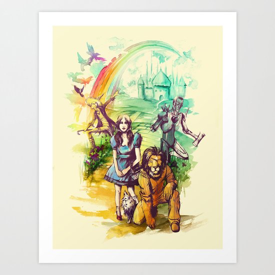 Where Dreams Come True Art Print