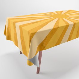 Retro Vibes Abstract Tablecloth