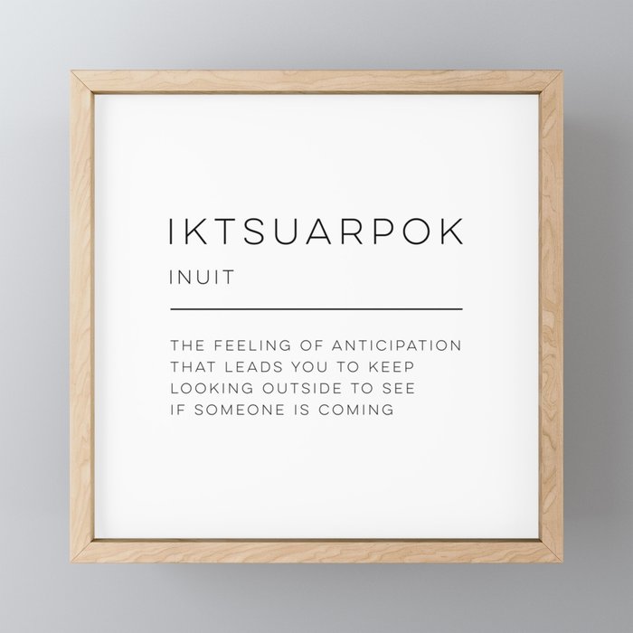 Framed Mini Art Print