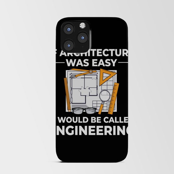 Architecture Designer Engineering House Architect iPhone Card Case