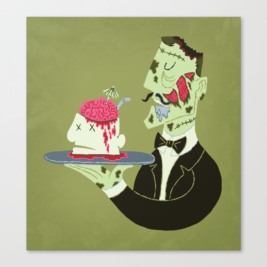 Brain Food Canvas Print
