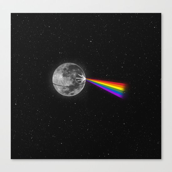 The Dark Side of the Moon Canvas Print