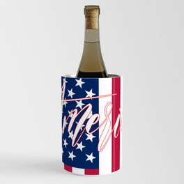 American Flag Wine Chiller