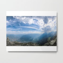 Meran // Mutspitze Metal Print