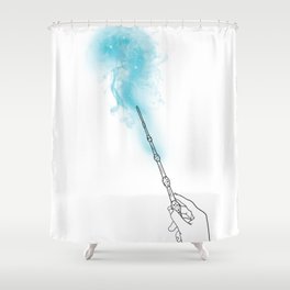 The Elder Wand Shower Curtain