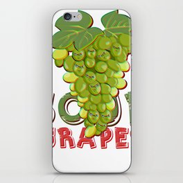 Sour Grapes iPhone Skin