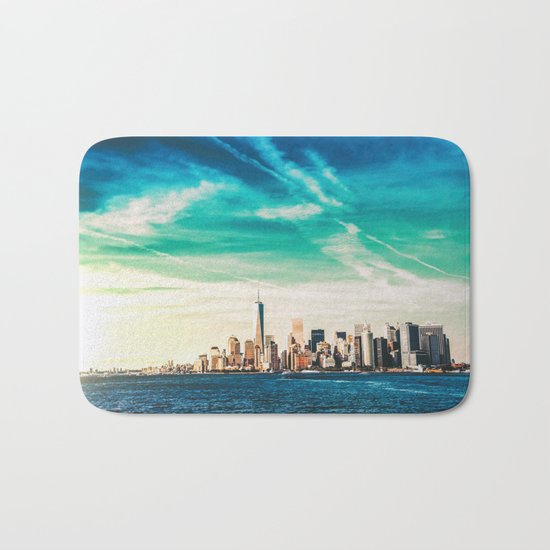 NYC Skyline Bath Mat